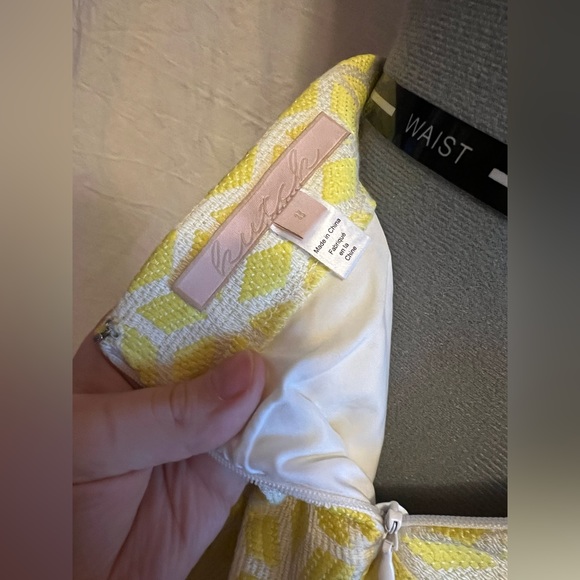 ☀️ Sunshine yellow Anthropologie Hutch Lemon Zest skirt with POCKETS☀️ - Picture 9 of 14